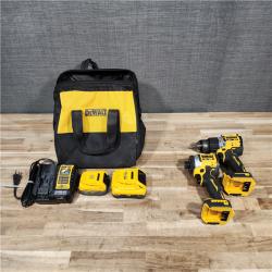 HOUSTON LOCATION - AS-IS DEWALT 2 TOOL COMBO KIT W/ (2) BATTERY & CHARGER