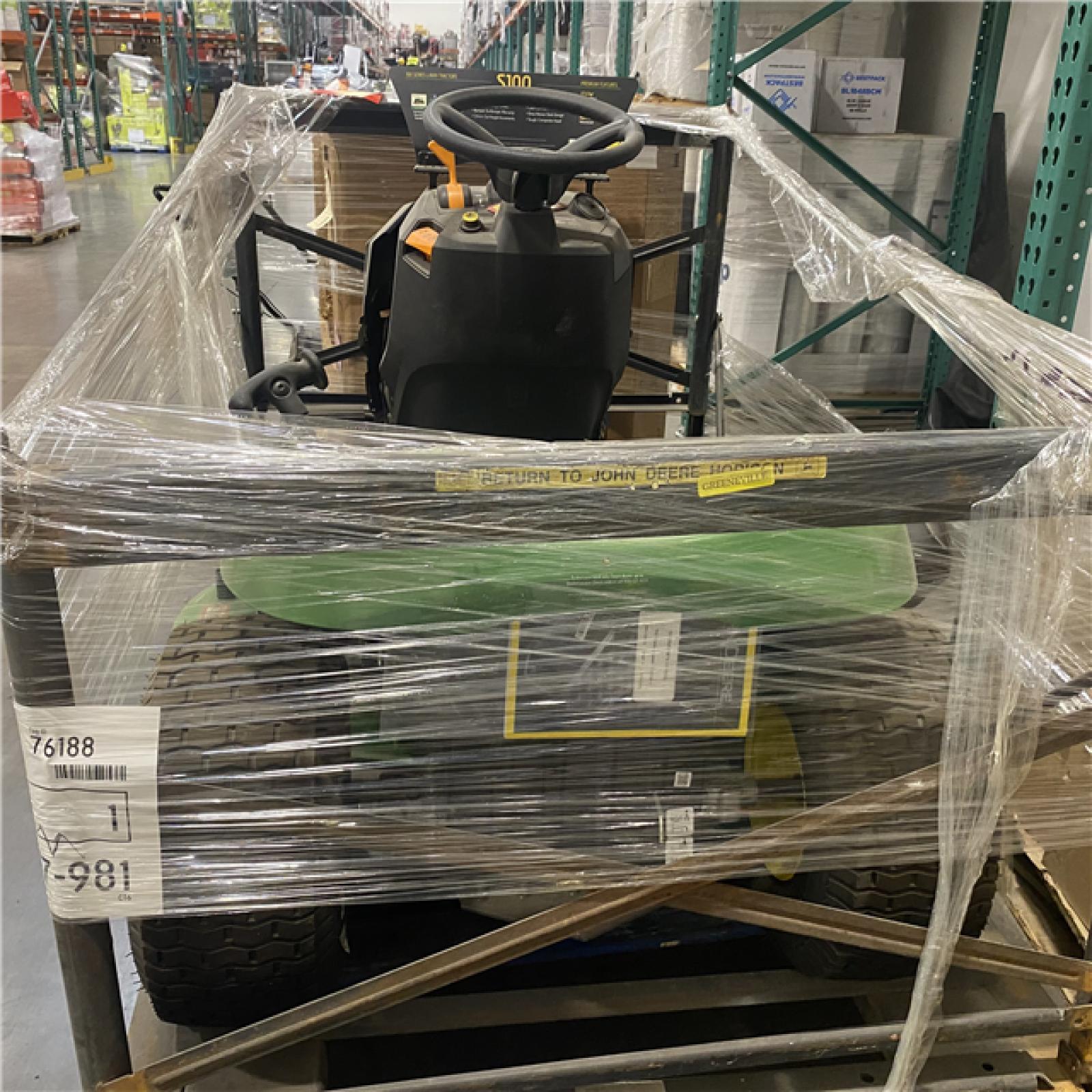 Dallas Location - As-Is John Deere S100 Mowers