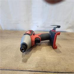 AS-IS- Milwaukee M18 18V Lithium-Ion Cordless 1/4 in. Hex Impact Driver (Tool-Only)