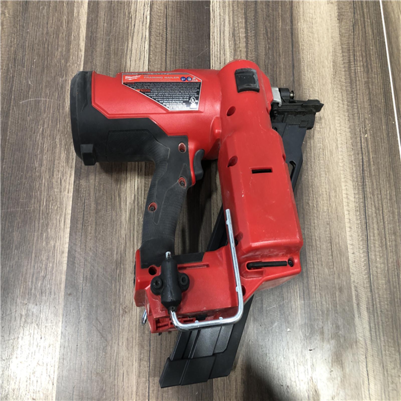 AS-IS Milwaukee FUEL 3-1/2 in. 18-Volt 30-Degree Lithium-Ion Brushless Cordless Framing Nailer (Tool-Only)