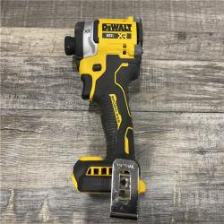 AS-IS DEWALT 20V MAX XR Lithium-Ion Brushless Cordless 3-Speed High Torque 1/4 in. Impact Driver Kit