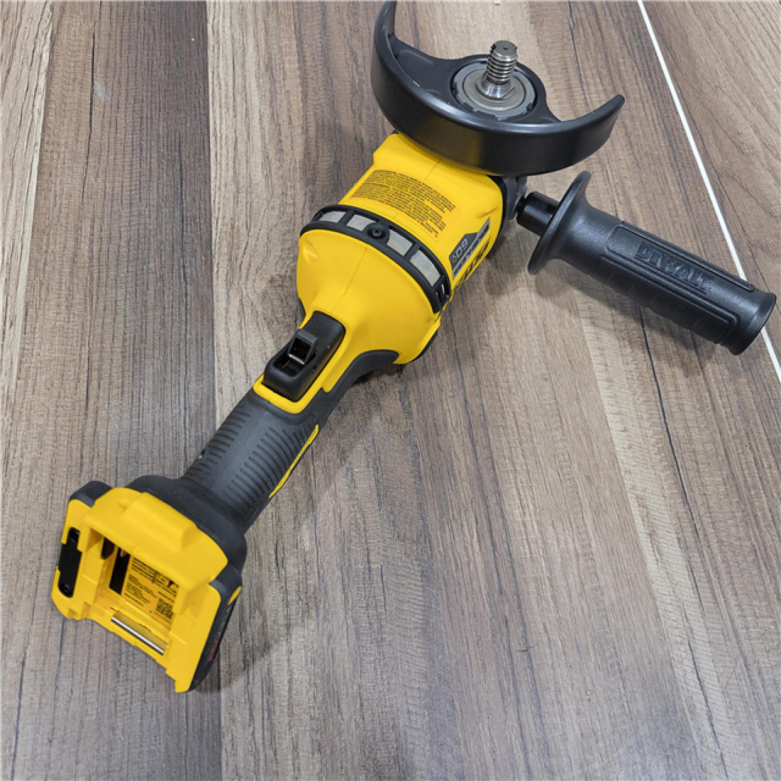 AS-IS DEWALT 60V MAX Cordless Brushless 4.5 in. to 6 in. Small Angle Grinder with Kickback Brake (Tool Only)