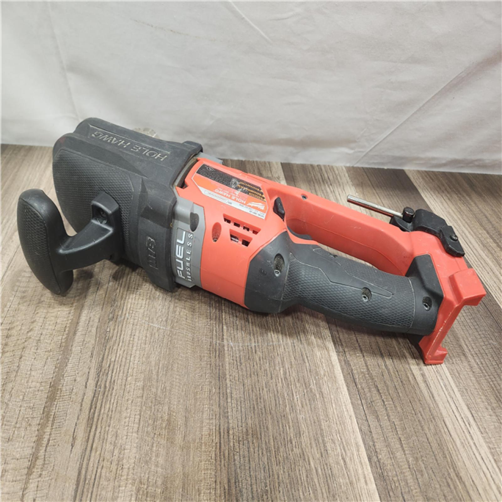 AS-IS- Milwaukee M18 18V Fuel Hole Hawg 1/2  Right Angle Drill (Tool-Only)