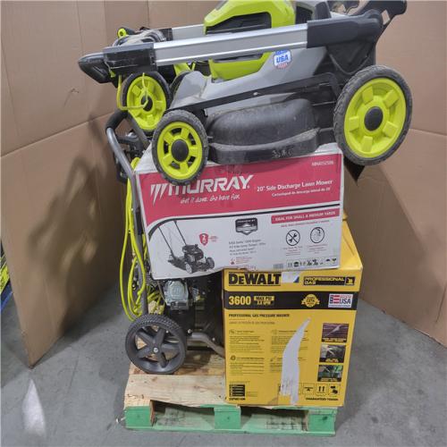 CALIFORNIA AS-IS OUTDOOR POWER EQUIPMENT