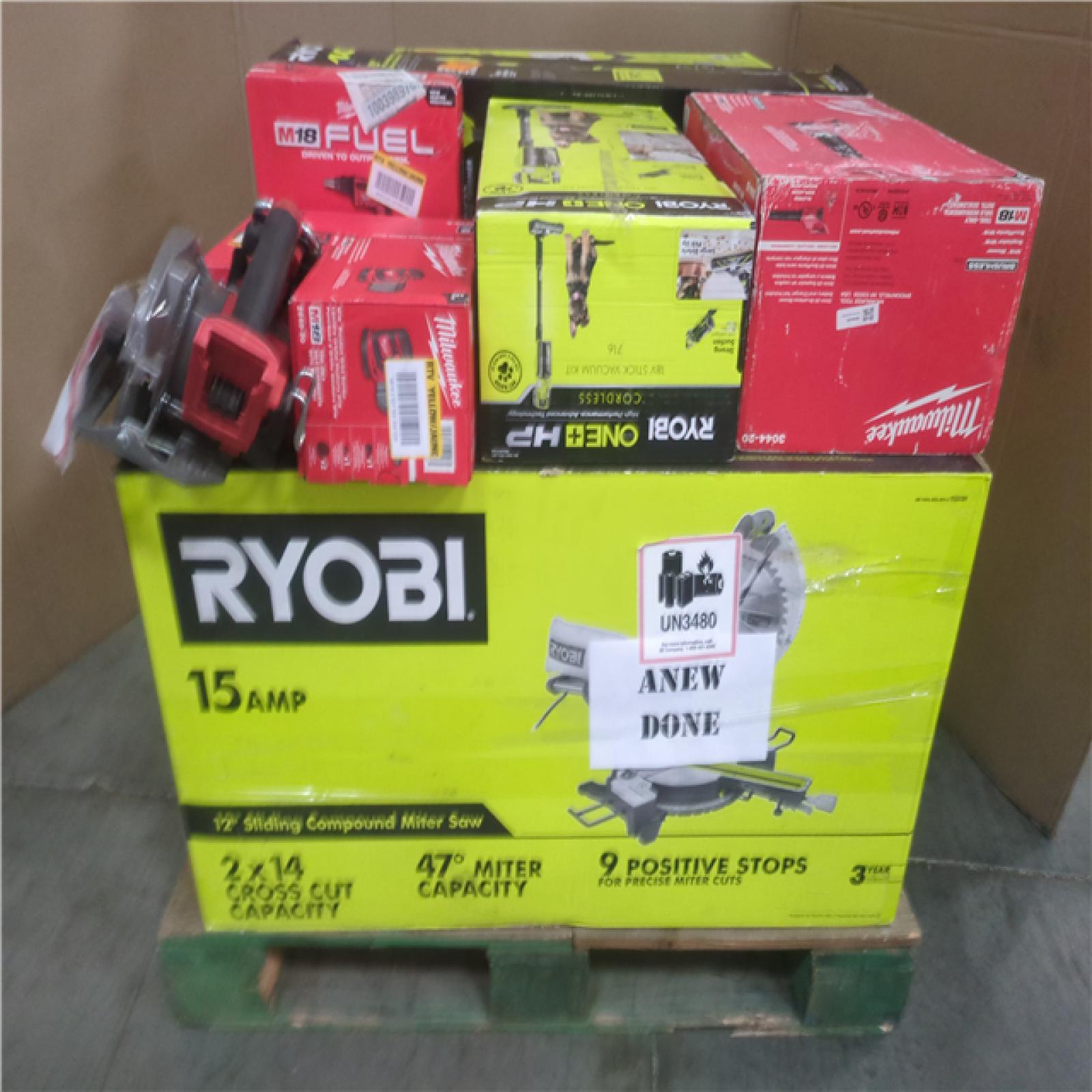 CALIFORNIA AS-IS TOOL PALLET