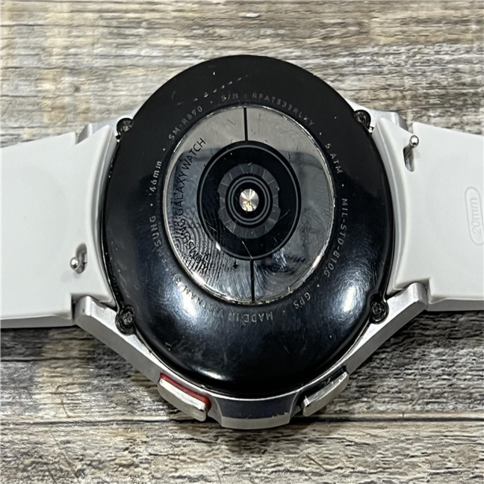 AS-IS Samsung Galaxy Watch 4 Classic BT 46mm Smartwatch - Silver