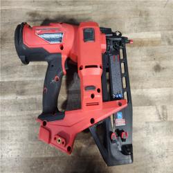 HOUSTON LOCATION - AS-IS Milwaukee Tool Cordless Finish Nail Gun 18 V 3020-20 (TOOL ONLY)
