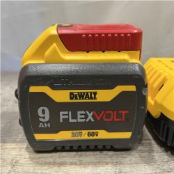 AS-IS DEWALT 20V/60V MAX FLEXVOLT Lithium-Ion 9.0Ah Battery and Charger Starter Kit