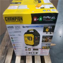 CALIFORNIA AS-IS CHAMPION DUAL FUEL PORTABLE GENERATOR