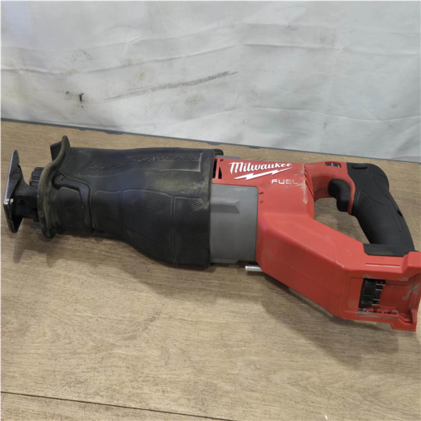 AS-IS Milwaukee FUEL 18V Lithium-Ion Brushless Cordless Super SAWZALL Orbital Reciprocating Saw (Tool-Only)