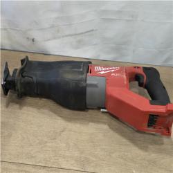 AS-IS Milwaukee FUEL 18V Lithium-Ion Brushless Cordless Super SAWZALL Orbital Reciprocating Saw (Tool-Only)