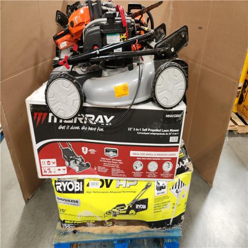 CALIFORNIA AS-IS OUTDOOR POWER EQUIPMENT