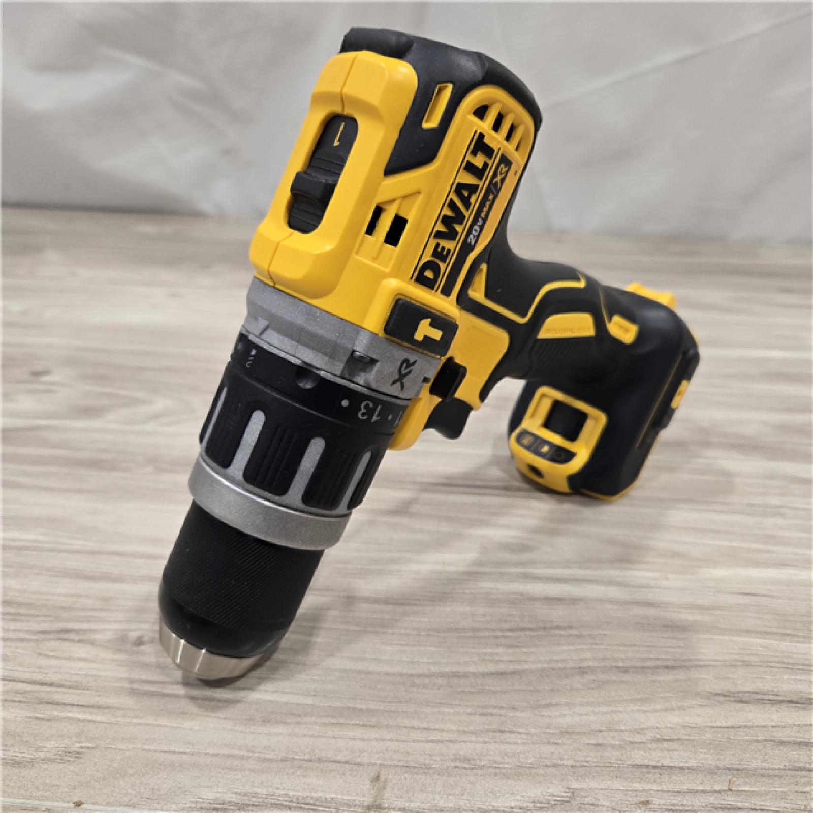 AS-IS Dewalt 20V MAX XR Cordless 1/2 in. Hammer Drill/Driver (Tool-Only)