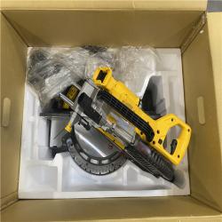 As-Is- DEWALT 60V Lithium-Ion 12 in. Cordless Sliding Miter Saw Kit with 9.0Ah Battery Pack