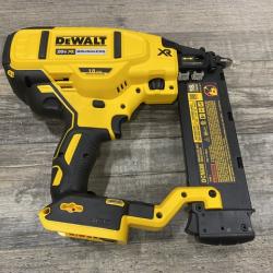 AS-IS DEWALT 20V MAX XR Lithium-Ion Electric Cordless 18-Gauge Brad Nailer (Tool Only)