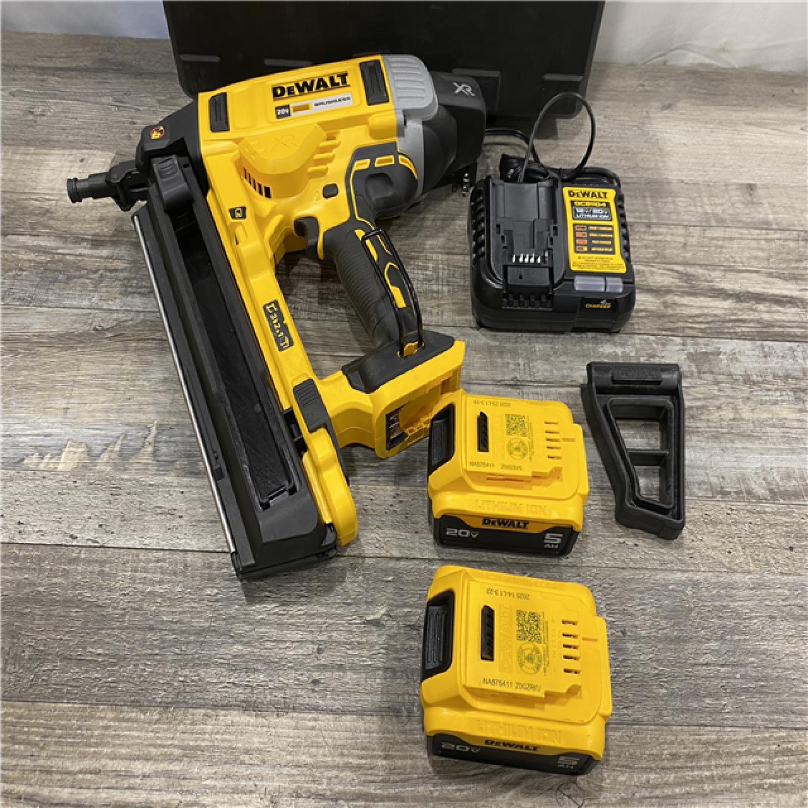 AS-IS DEWALT 20-Volt Lithium Ion Cordless Concrete Nailer