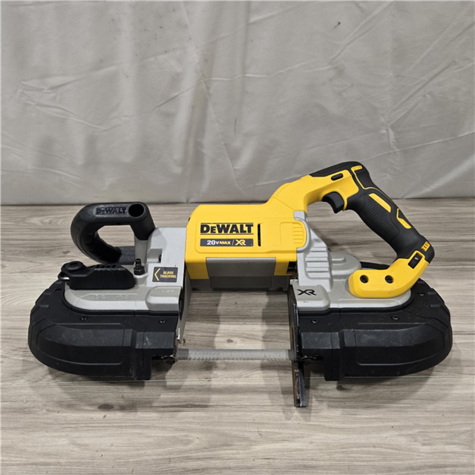 AS-IS DEWALT 20V MAX XR Cordless Li-Ion 5 Band Saw (TOOL ONLY)