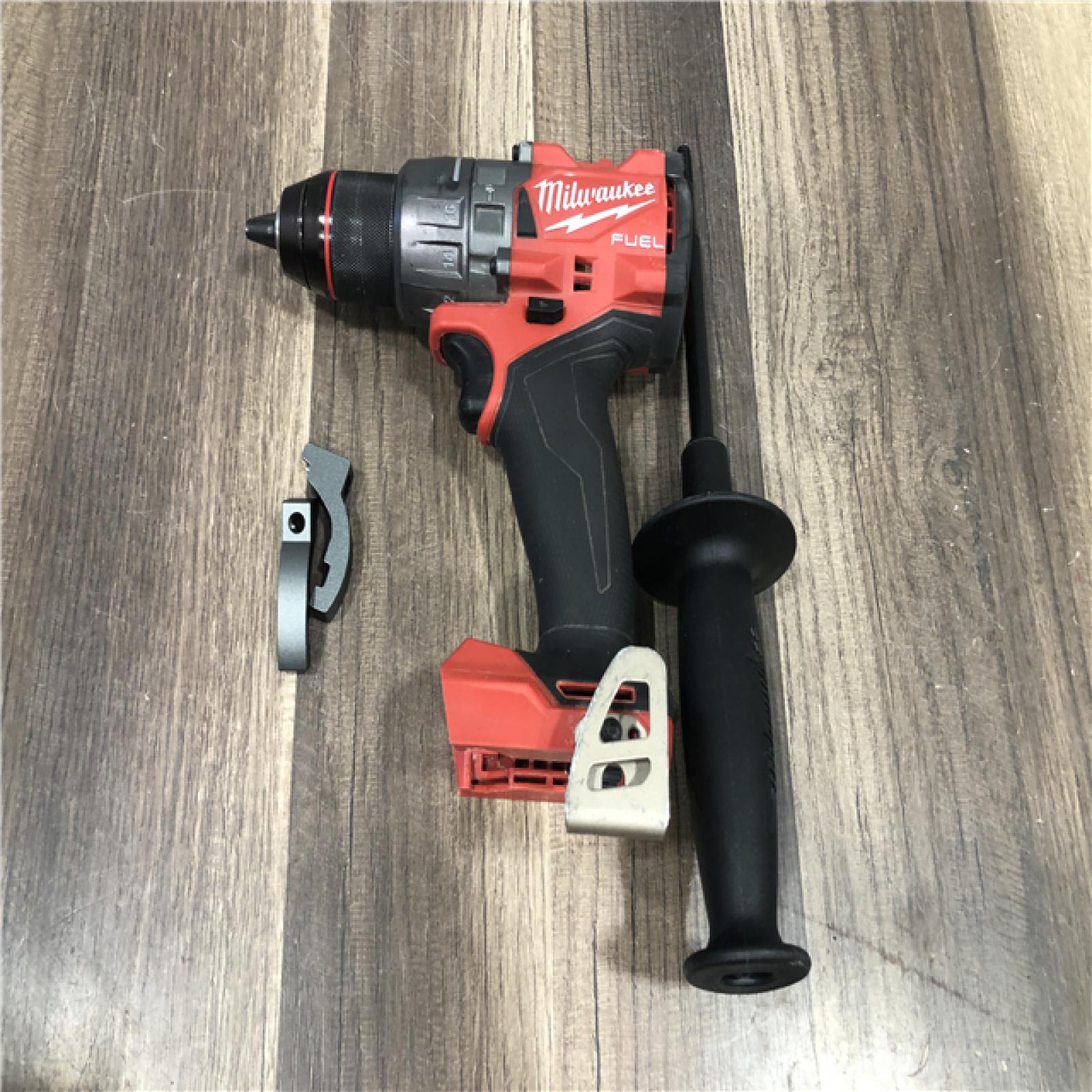 AS-IS Milwaukee FUEL 18V Lithium-Ion Brushless Cordless 1/2 in. Hammer Drill/Driver (Tool-Only)