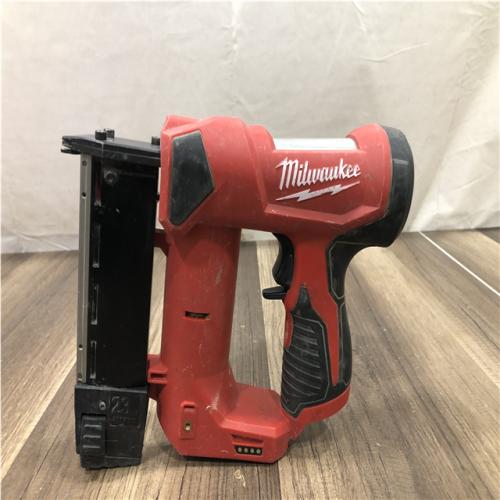 AS-IS Milwaukee 12-Volt 23-Gauge Lithium-Ion Cordless Pin Nailer (Tool-Only)