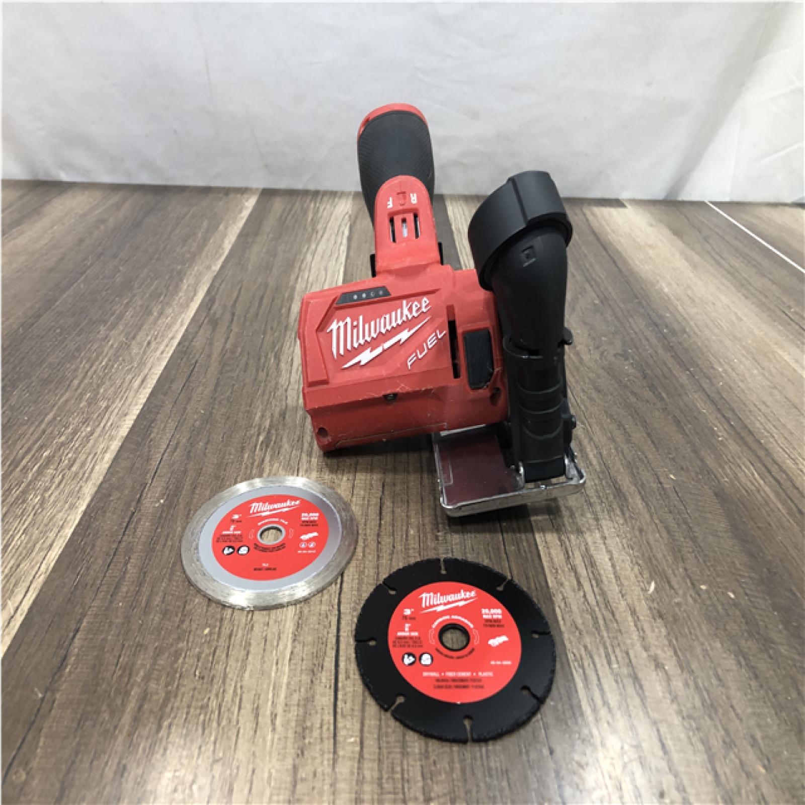 AS-IS Milwaukee FUEL 12V Lithium-Ion Brushless Cordless 3 in. Cut Off Saw (Tool-Only)