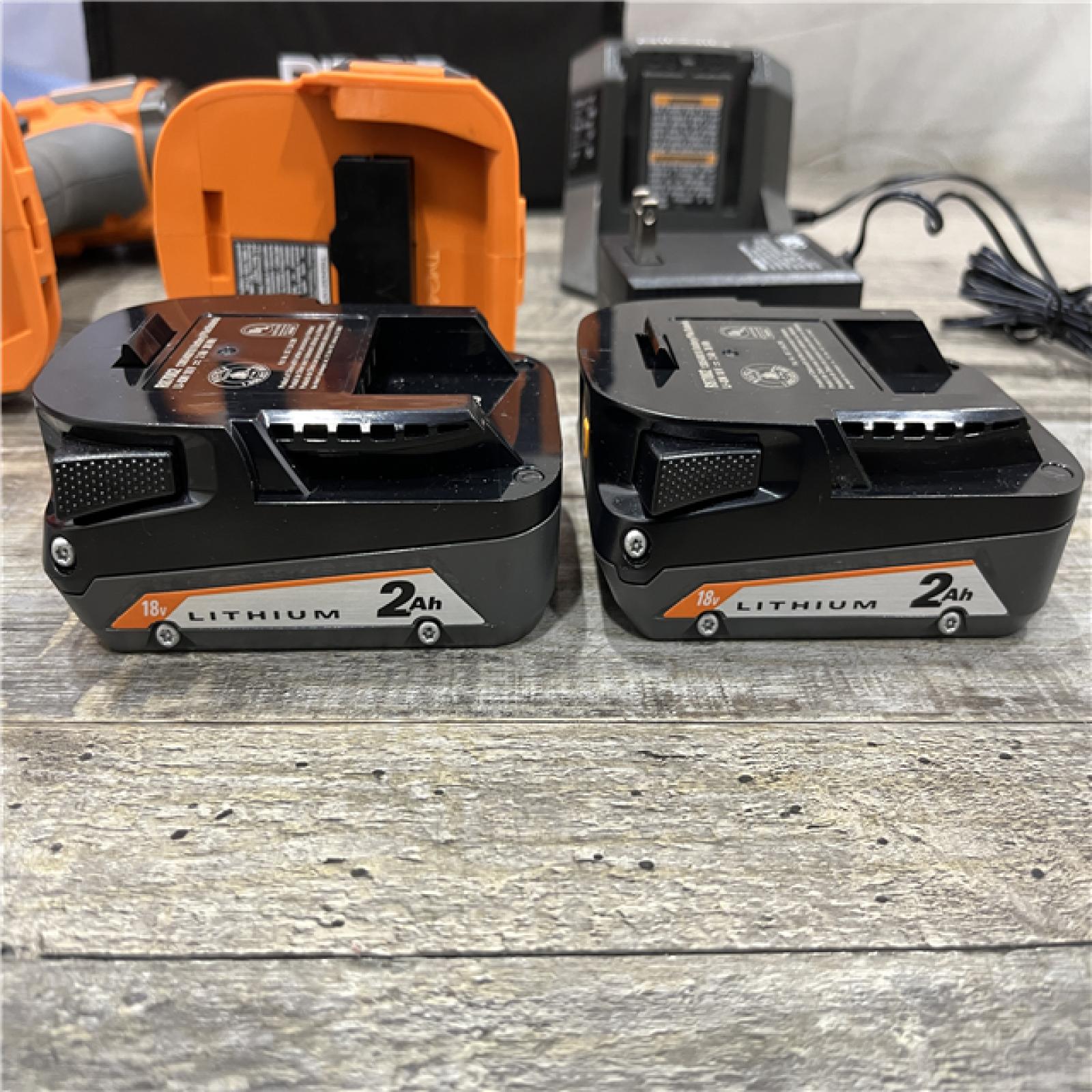 AS-IS RIDGID 18V SubCompact Brushless 2-Tool Combo Kit