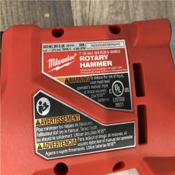 AS-IS Milwaukee 18V Lithium-Ion Brushless Cordless 1 in. SDS-Plus D-Handle Rotary Hammer (Tool-Only)