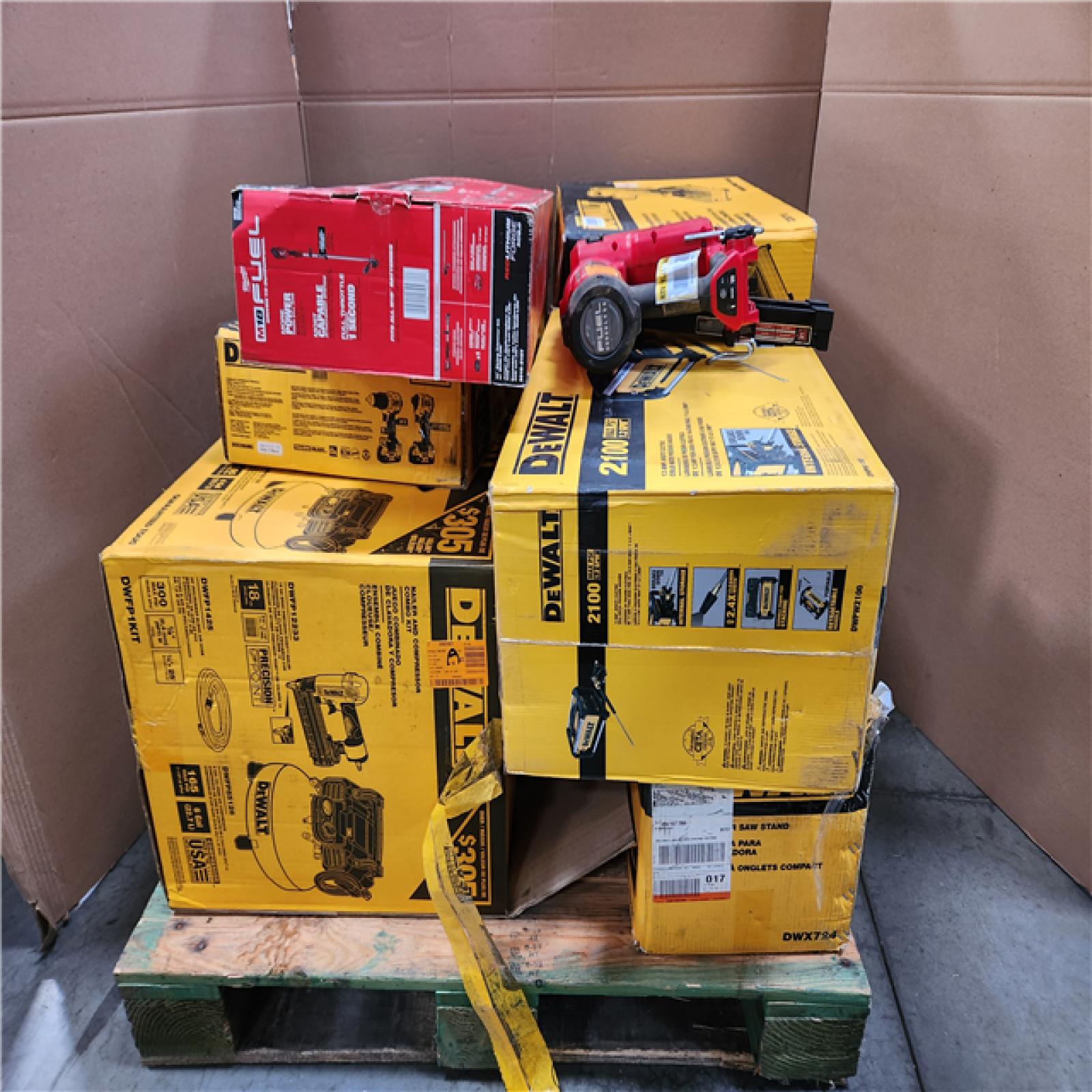 CALIFORNIA  AS-IS TOOL PALLET