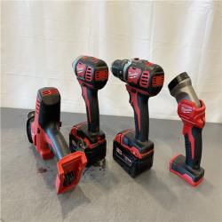 AS-IS - Milwaukee M18 18-Volt Lithium-Ion Cordless Combo Kit 7-Tool Kit