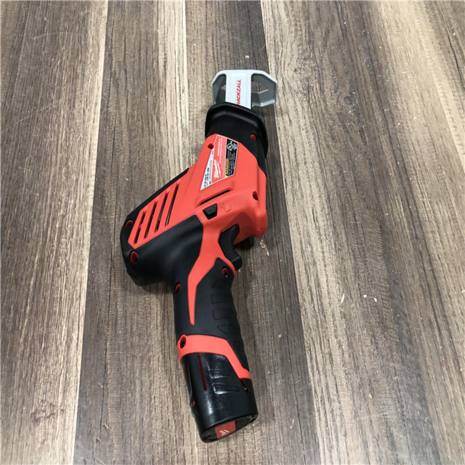 AS-IS Milwaukee 12V Lithium-Ion HACKZALL Cordless Reciprocating Saw Kit