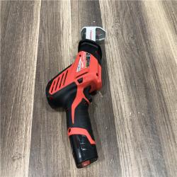AS-IS Milwaukee 12V Lithium-Ion HACKZALL Cordless Reciprocating Saw Kit