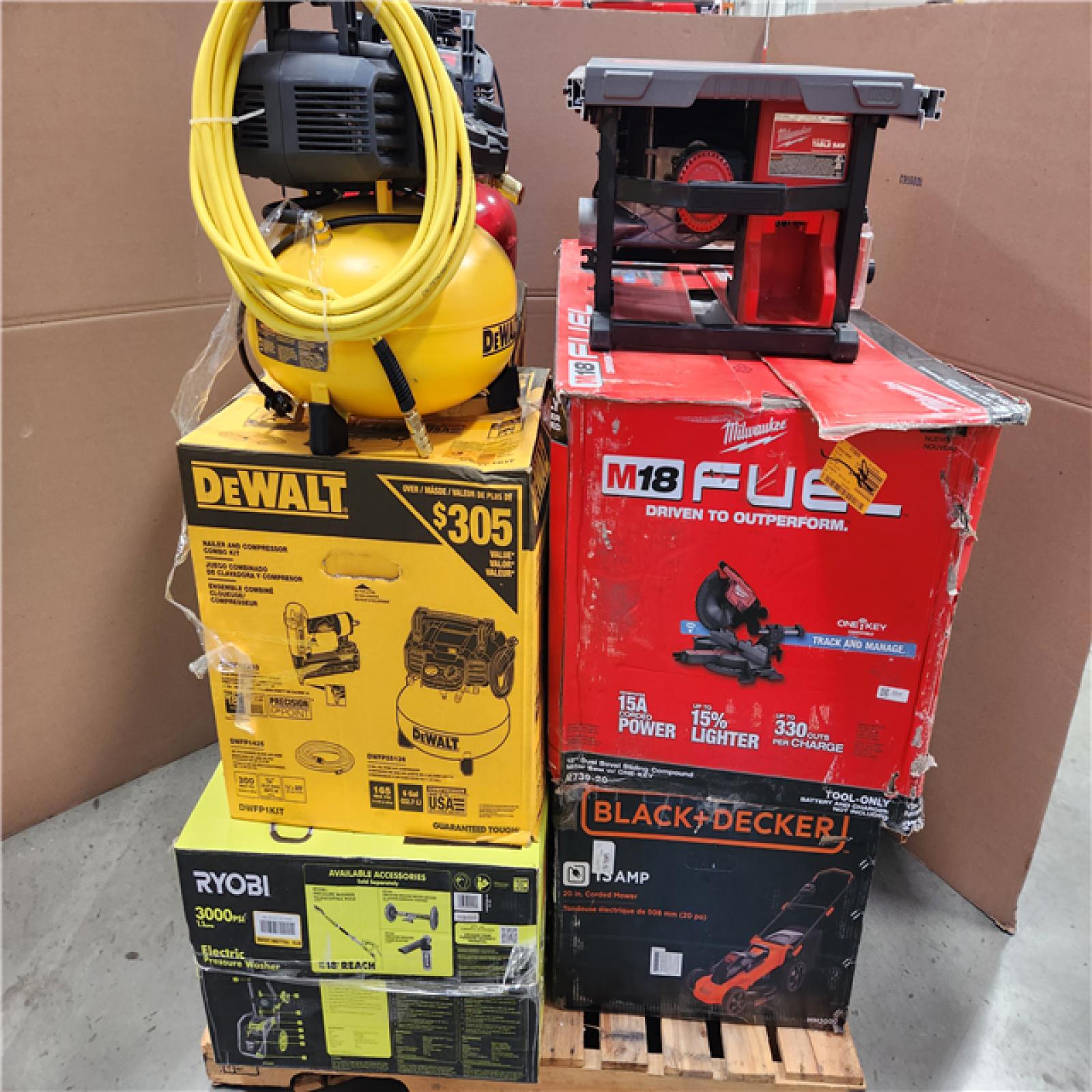 CALIFORNIA AS-IS TOOL PALLET
