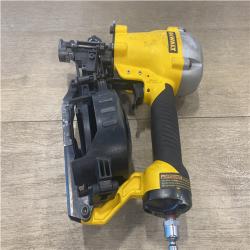AS-IS DEWALT 1-3/4 in. 15 Degree Pneumatic Coil Roofing Nailer