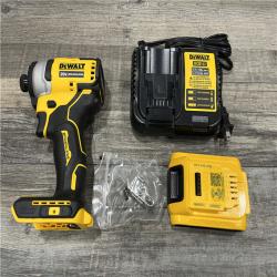 AS-IS DEWALT Atomic 20V Max Lithium-Ion Brushless Cordless Compact 1/4 in. Impact Driver Kit