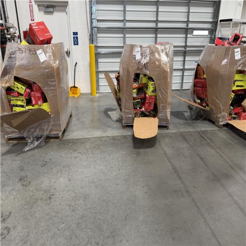 California AS-IS POWER TOOLS Partial Lot (3 Pallets) P-R057963