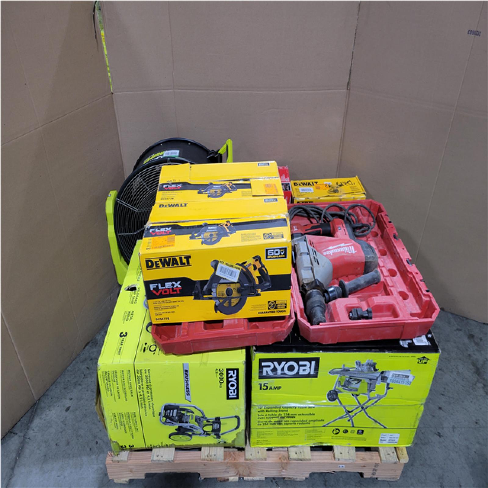 CALIFORNIA AS-IS TOOL PALLET