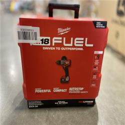 NEW! - Milwaukee M18 FUEL 18V Lithium-Ion Brushless Cordless 1/2 in. Hammer Drill Driver Kit with Two 5.0 Ah Batteries and Hard Case
