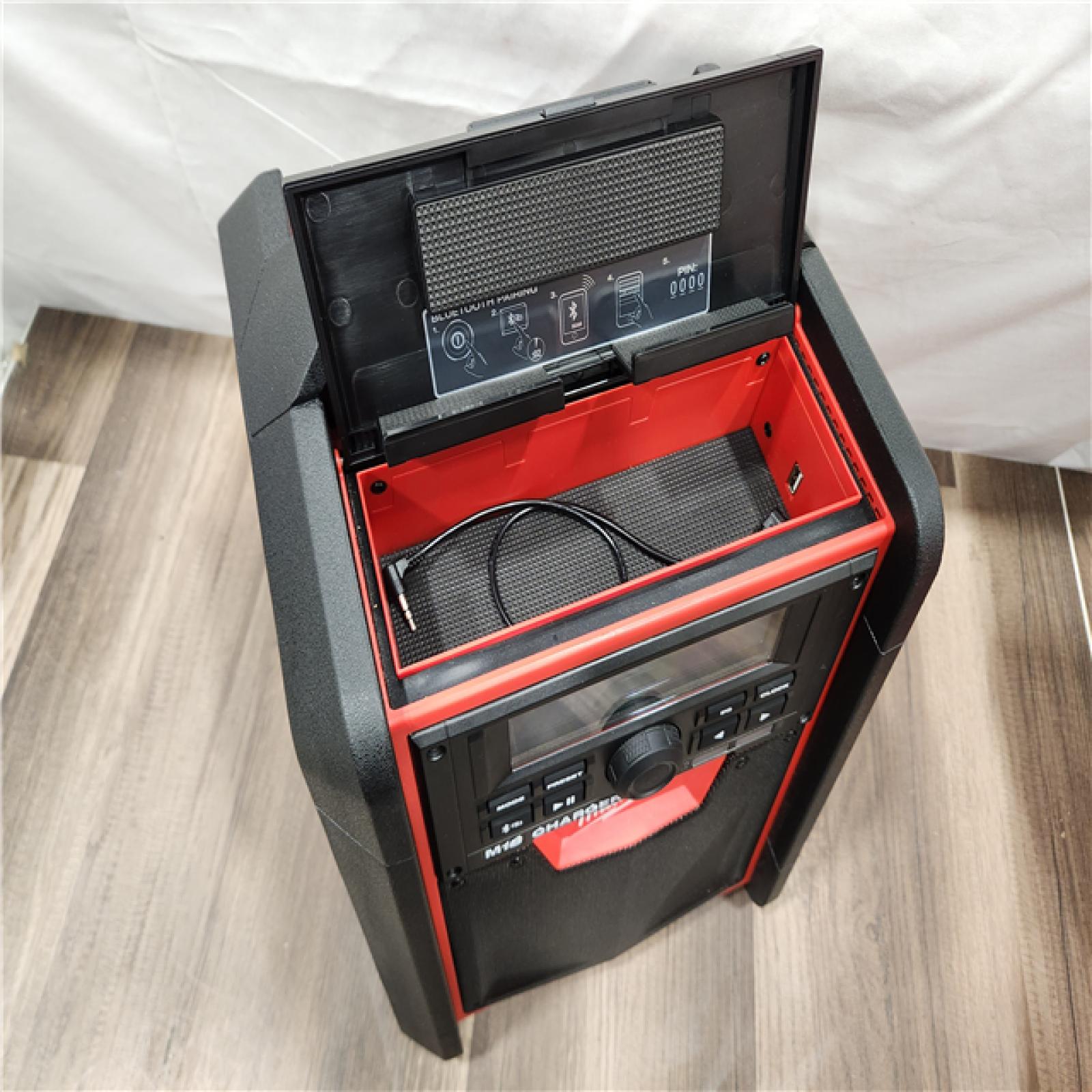 AS-IS- Milwaukee M18 Lithium-Ion Cordless Jobsite Radio/Charger