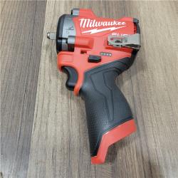 GOOD Milwaukee M12 FUEL M12 3/8 in. Cordless Brushless High Torque Impact Wrench Tool Only
