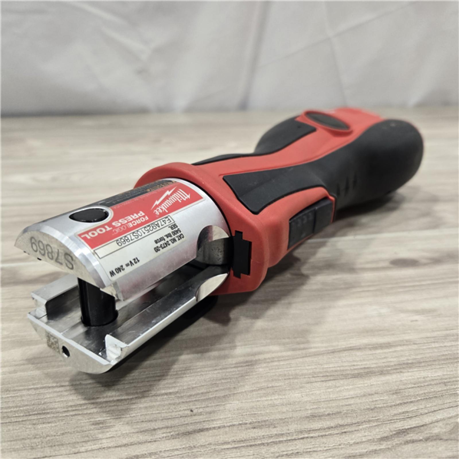 AS-IS MILWAUKEE 12-Volt Lithium-Ion Force Logic Cordless Press Tool Kit