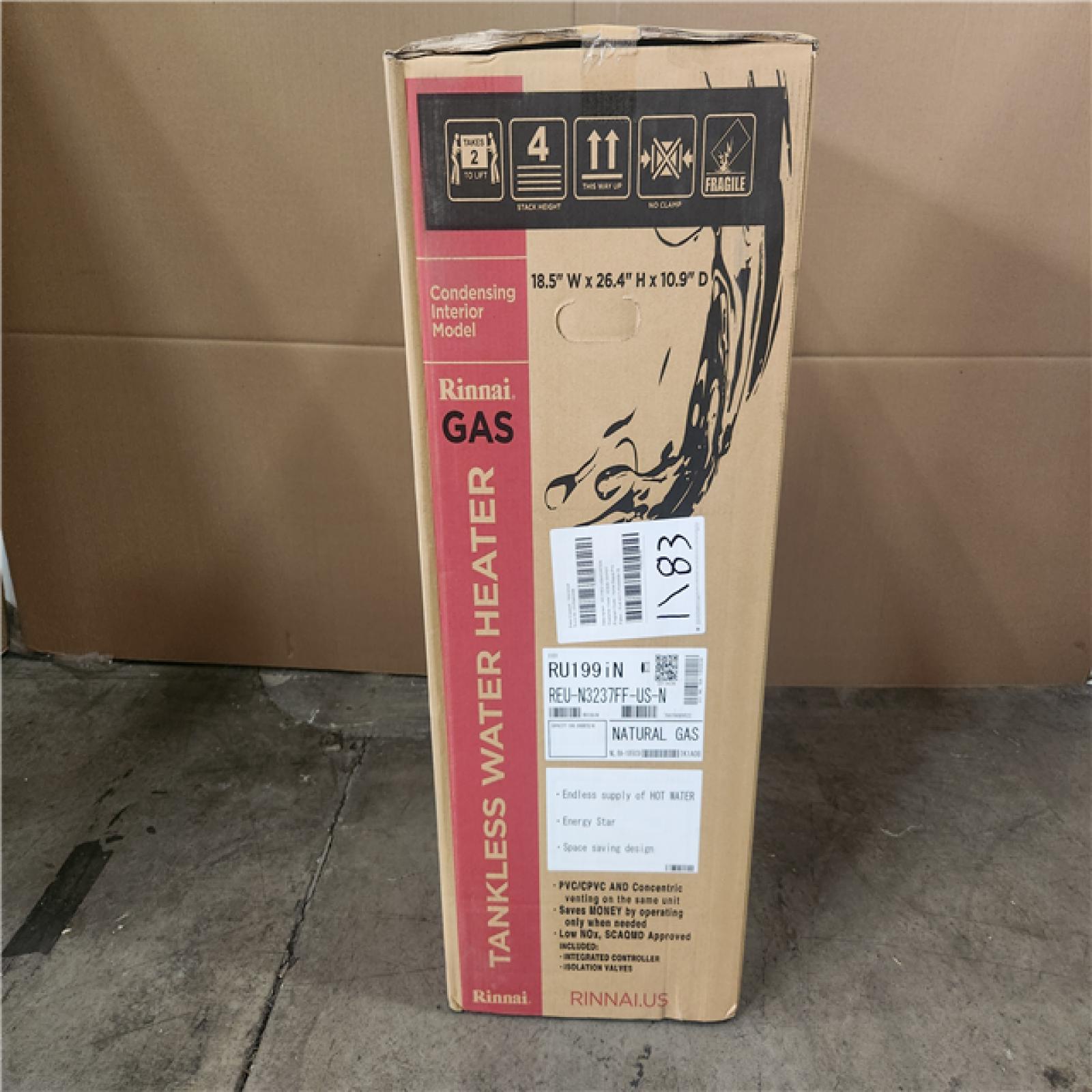 Phoenix Location Rinnai Super High Efficiency Plus 11 GPM 199,000 BTU