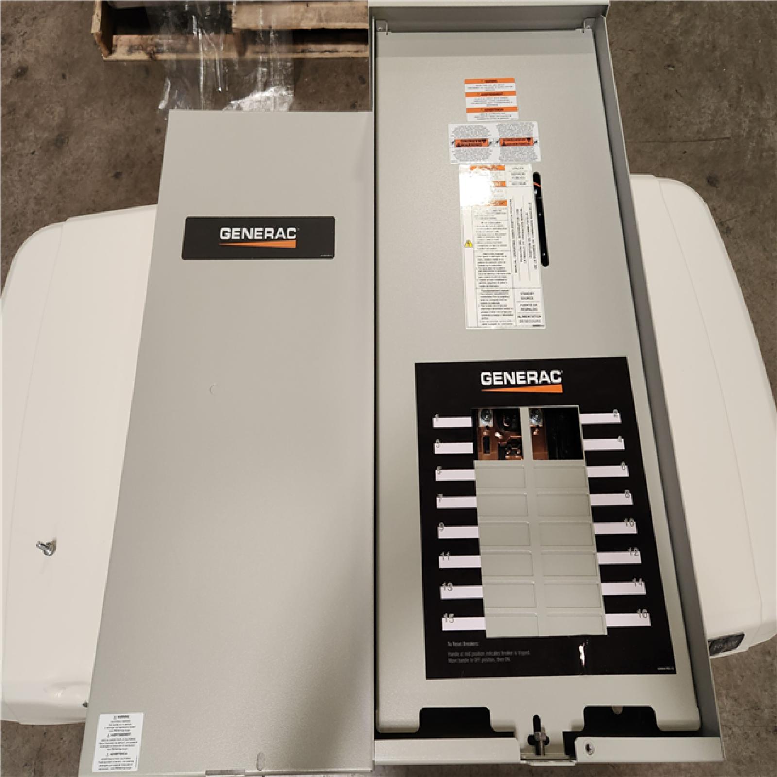 Phoenix Location Generac 10,000 Watt - Dual Fuel Air- Cooled Whole House Home Standby Generator, Smart Home Monitoring, 100-AMP Transfer Switch