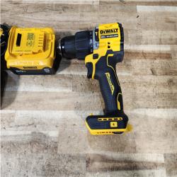HOUSTON LOCATION - AS - IS DEWALT ATOMIC 20V Lithium-Ion Cordless 1/2 in. Hammer Drill Kit