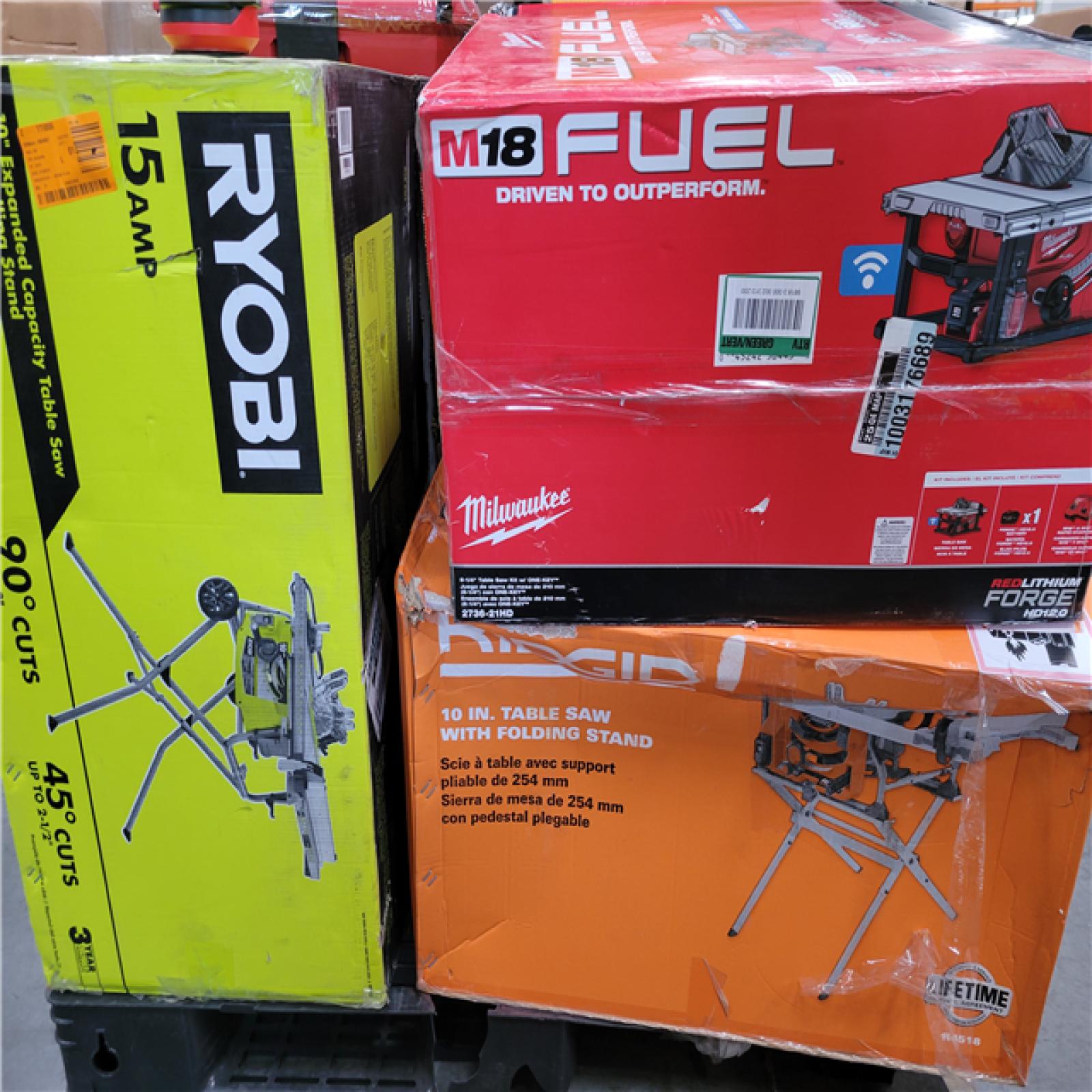 CALIFORNIA AS-IS TOOL PALLET