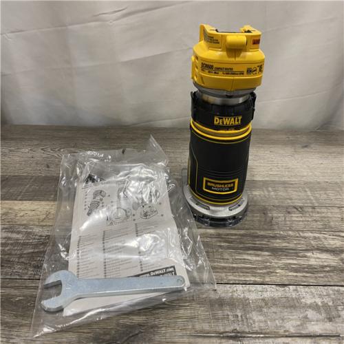 AS-IS DEWALT 20V MAX XR Cordless Brushless Fixed Base Compact Router (Tool Only)