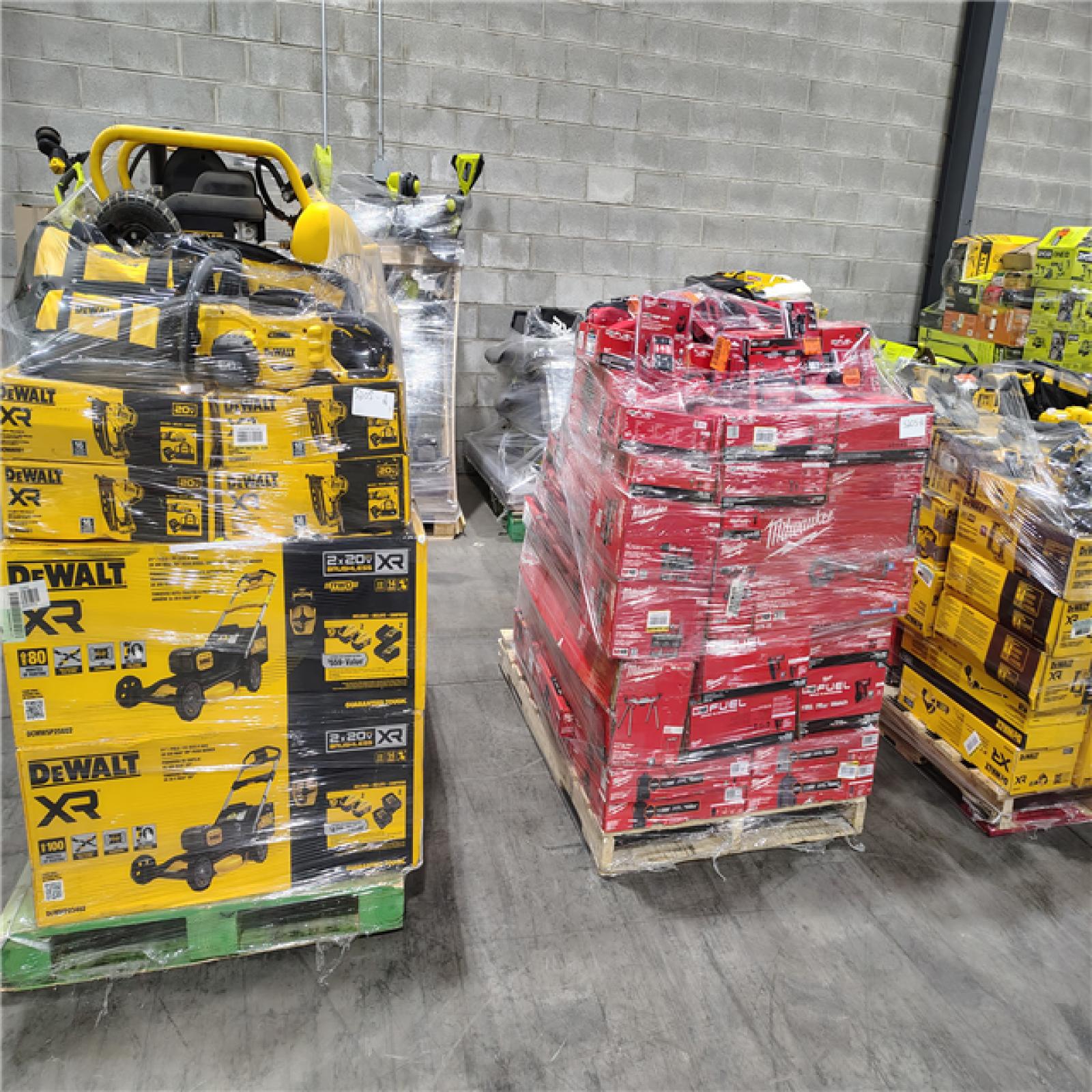 Pittston Location As-Is Power Tools Partial Truckload (13 Pallets) 5205-A