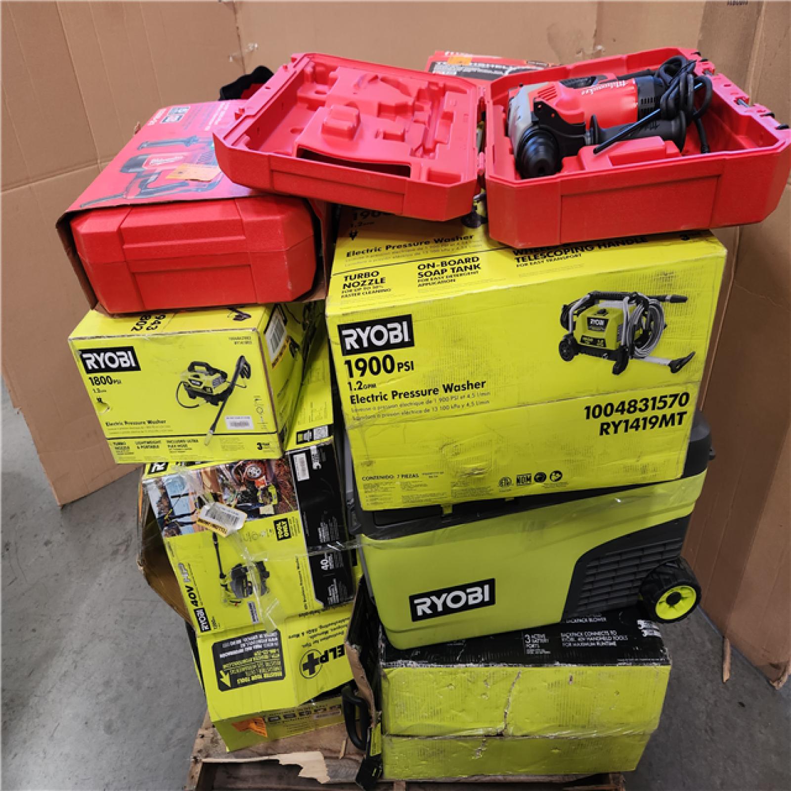CALIFORNIA AS-IS TOOL PALLET