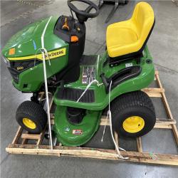 California AS-IS John Deere S100 Riding Mower
