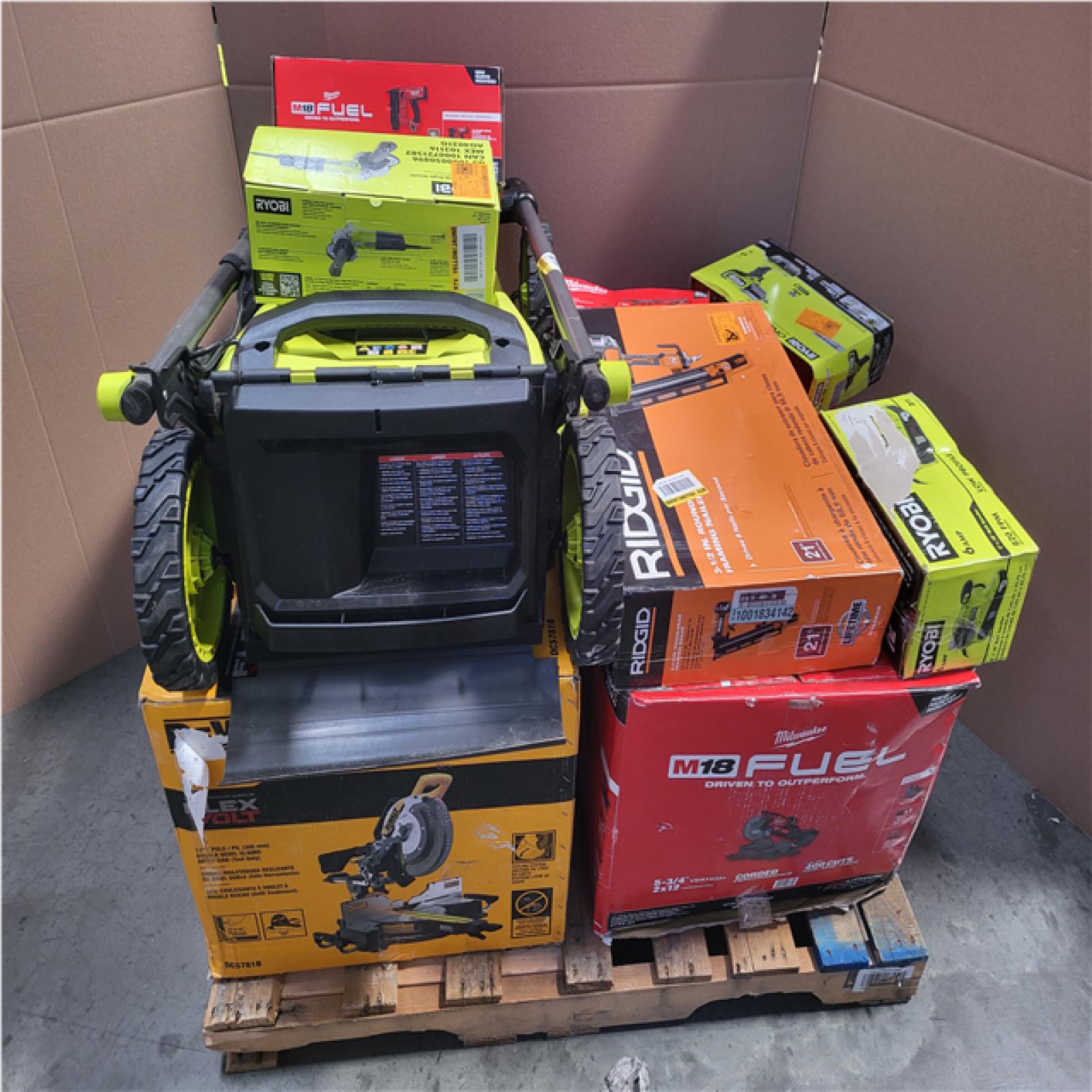 CALIFORNIA AS-IS TOOL PALLET
