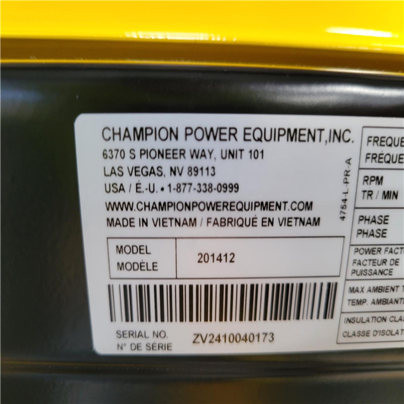 CALIFORNIA AS-IS OUTDOOR POWER EQUIPMENT