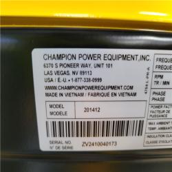 CALIFORNIA AS-IS OUTDOOR POWER EQUIPMENT